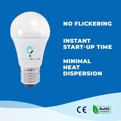 6 Pack LED E27 Light Bulbs 6w 560LM Cool White 6000k Bulb Edison Screw - Picture 2 of 3