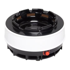 NEW 5" BATTERY OPERATED SMOKELESS ASHTRAY 4 CIGARETTES & CIGARS WASHABLE FILTER