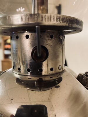 RARE* Vintage Coleman Nickel 242C Single Mantle Lantern 12/1947