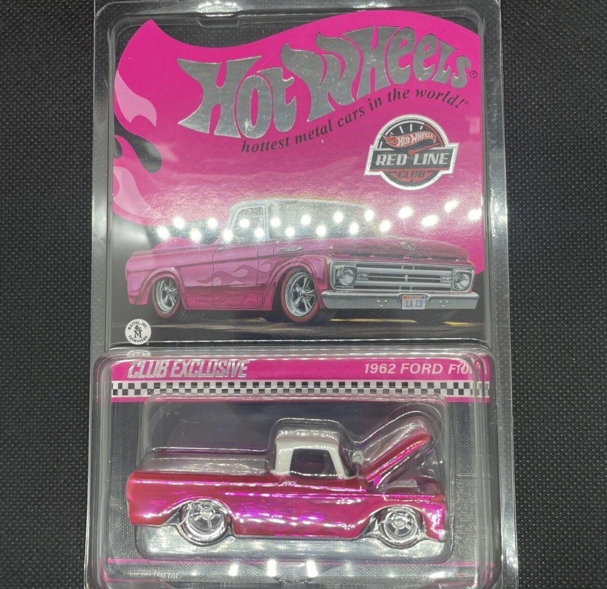 Hot Wheels RLC Exclusive Pink Edition 1962 Ford F100 Truck SHIPS