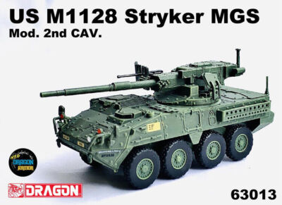 Dragon 1/72 2nd US Cavalry Regiment M1128 Stryker Mobile Artillery 63013 Modell