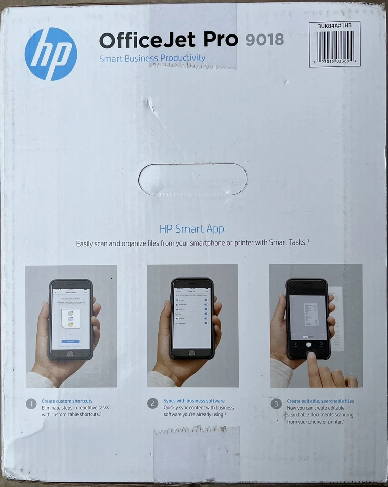 HP OfficeJet Pro 9018 Wireless Color Inkjet All-In-One Printer, Scan, Copy, Fax - Image 2 of 4