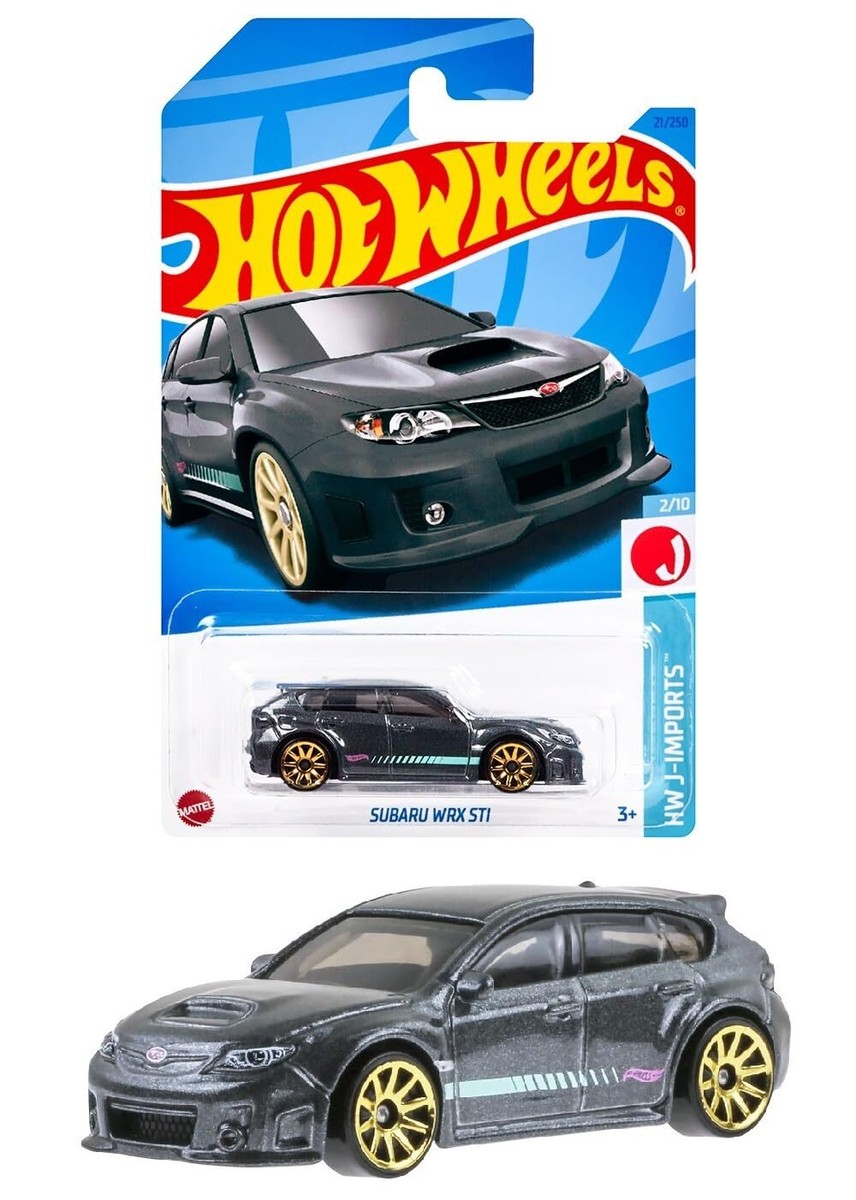 Hot Wheels HNK61 Basic Car Subaru WRX STI [3 Years Old and Up
