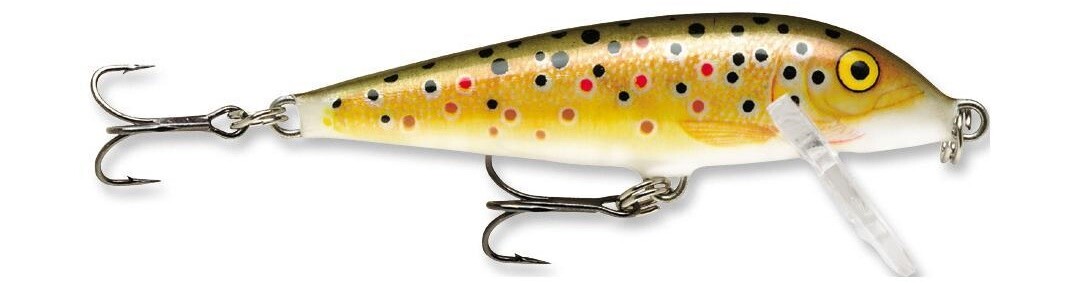 3 Rapala Countdown CD09 RT / TR Balsa Wood Bass Salmon Trout Pike Lures 3 1/2"  - Image 2