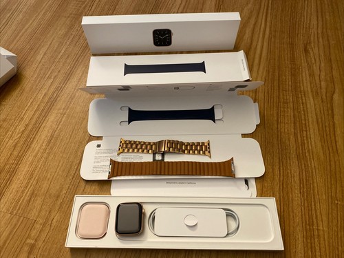 Apple Watch Series 6 44mm GPS+Cellular Aluminum Gold | eBay