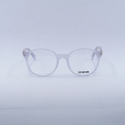 NEW Moschino Love MOL523/SAM 0VK600 Shiny Light Grey 49mm  display picture 1