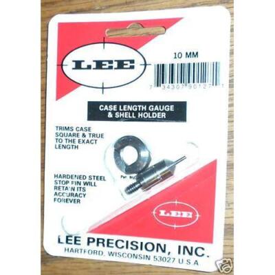 Lee Case Length Gauge & Shellholder For 10mm Auto - Reloading Tool #90127