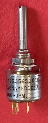100 Ohm Precision Type G Series 0.5W Potentiometer - Image 1 of 4