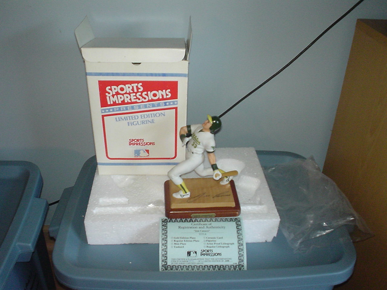 SPORTS IMPRESSIONS FIGURINES JOSE CANSECO eBay