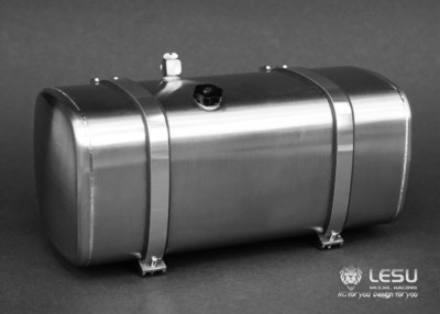 LESU 1PC 1/14 Scale 119MM Metal Hydraulic Tank B RC Tamiye Dumper Tractor Truck