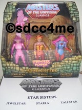 MOTU Classics Star Sisters 3-Figure Set New Sealed NIB Masters of the Universe