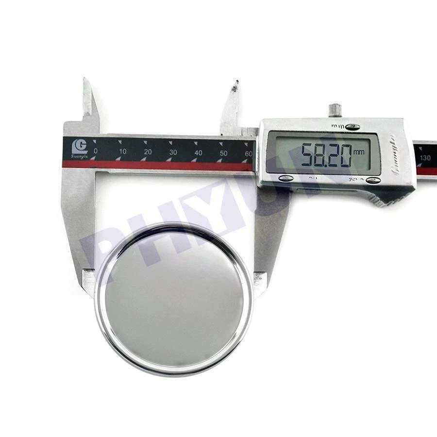 58mm/ 53mm Black ABS Car Wheel Center Hub Caps Decorative cover Set of 4 - Image 2 of 4