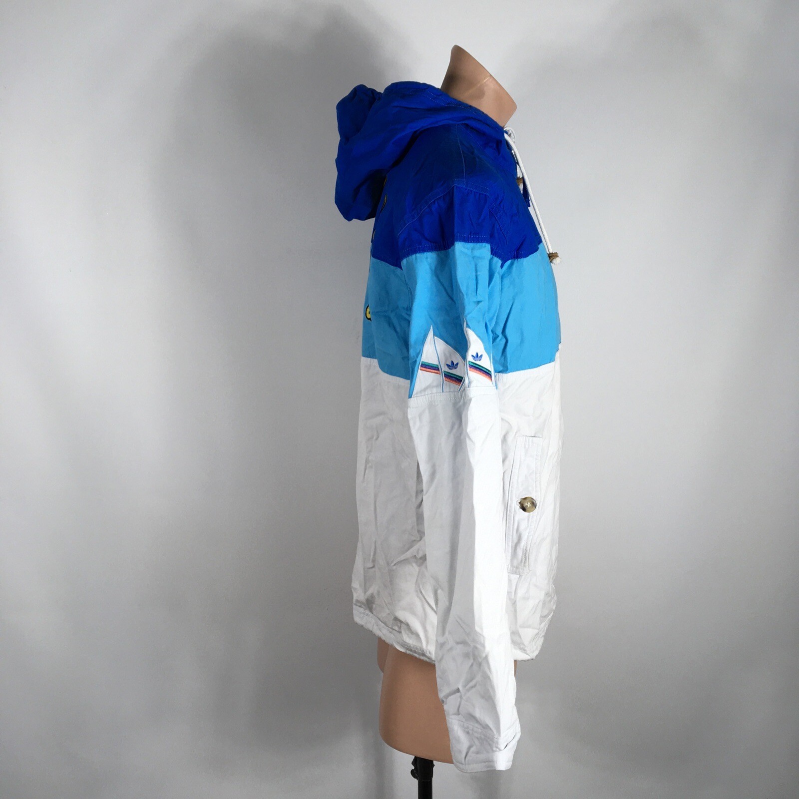 Unique 90s Adidas Rare Factory Sample Zip Track Sailing Jacket image 7