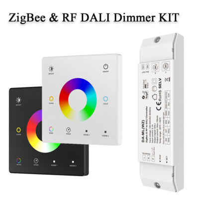 Tuya Zigbee RF DALI Dimmer LED Controller for Single CCT RGB RGBW RGBCCT Strip