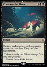 Consume the Meek ~ Duel Decks [ Excellent ] [ Magic MTG ]