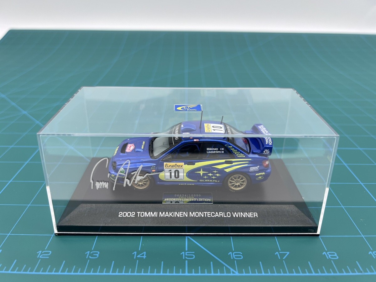1:43 Subaru WRX STi #10 WRC '02 Winner Rally Monte Carlo T