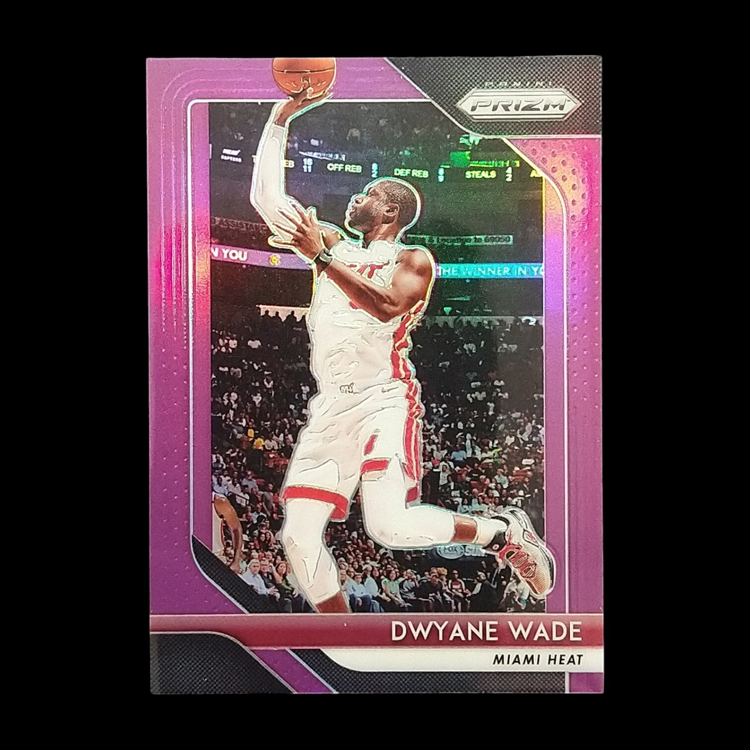 2018-19 Panini Prizm Dwayne Wade Purple /75