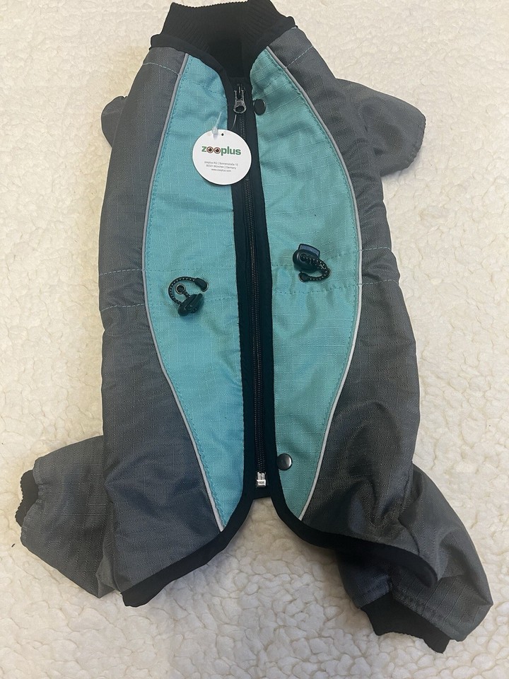 Breathable Waterproof Dog Coat Overalls Fleece Lined size L 35cm eBay