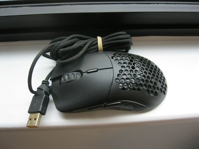 Glorious PC Gaming Race Model O USB RGB Optical Gaming Mouse Matte Black - READ