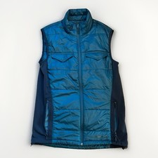 Merrell Vest Mens Medium Blue Puffer Select W...