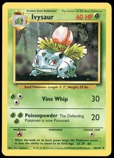 Ivysaur 30/102 Non Holo Base Set - Pokemon Card - MP on eBay