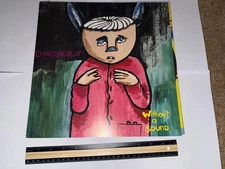 Dinosaur Jr. 1994 Without a Sound 2-sided PROMO poster flat