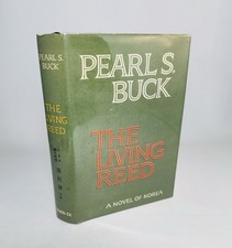 The Living Reed-Pearl S. Buck-TRUE 1st Korean Edition/1st Printing w/Org DJ-RARE