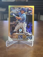 2023 Topps Series 1 1st Edition Michael Massey #167 Gold Foil (RC) Royals
