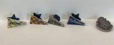Lote 5 Harry Potter Hogwarts Gryffindor Ravenclaw Slytherin Hufflepuff Juego de prendedores