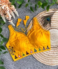 Saree Blouse Readymade Designer Sari Choli Indian Party Wear Bollywood Dress Top