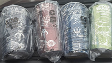 Star Wars Mandalorian Grogu Burger King Cups Set of 4 2026 Age Level 3-4 Years
