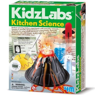 4M Kidz Labs Küchenwissenschaft, führen Sie erstaunliche Küchenexperimente durch, für 8-14 Jahre