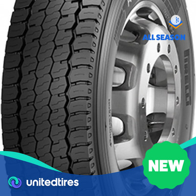 New 225/70R19.5 Pirelli R02 ProFuel Drive 128/126N (18K1B)