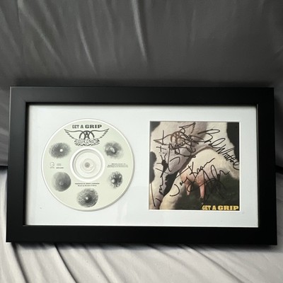 Aerosmith Get A Grip Signed Original CD & Booklet Framed Collectible