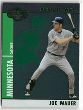 2008 Topps Co-Signers #016 Joe Mauer Silver-Green #/200 ☘️268