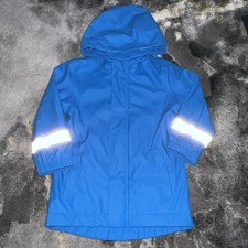 Cat and Jack Boys Youth Windbreaker Hooded Raincoat SZ 2T