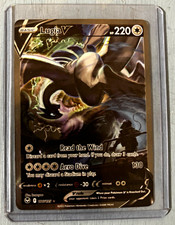Pokemon TCG Lugia V 186/195 Holo Rare Silver Tempest English 2022