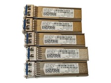 5x Juniper SFPP-10GE-LR 740-031981 10GBASE-LR SFP SMF 10km Genuine Job Lot