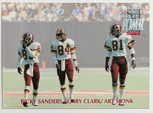 Washington Redskins #7 — 1992 Pro Set Power Combos football card