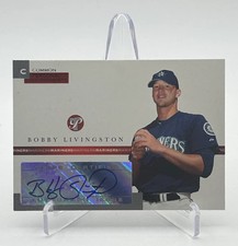 Bobby Livingston 2005 Topps Pristine Rookie RC Auto /497 ( Mariners )