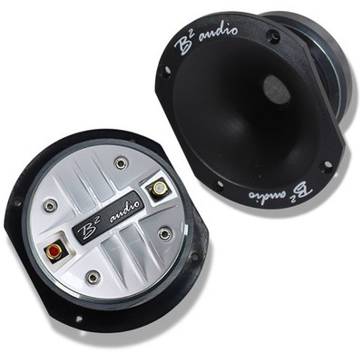 Car Audio RAGE 200W RMS 4-Ohm Bolt-On Compression Driver & Horn Pair