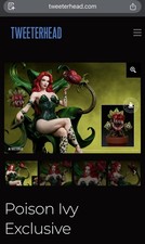 TweeterHead Poison Ivy Maquette EX New & Sealed 95/250 Statue DC Comics