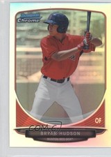 2013 Bowman Draft Draft Picks Chrome Refractor Bryan Hudson #BDPP86 0m0