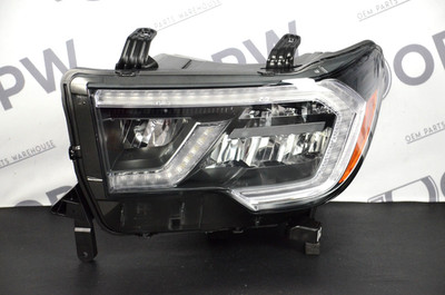 Perfect 2018-2022 Toyota Sequoia LED Headlight Left Driver Side OEM