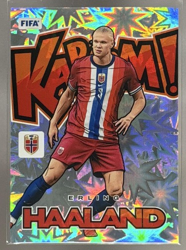 2024-25 Panini Donruss Erling Haaland #13 Kaboom Norway