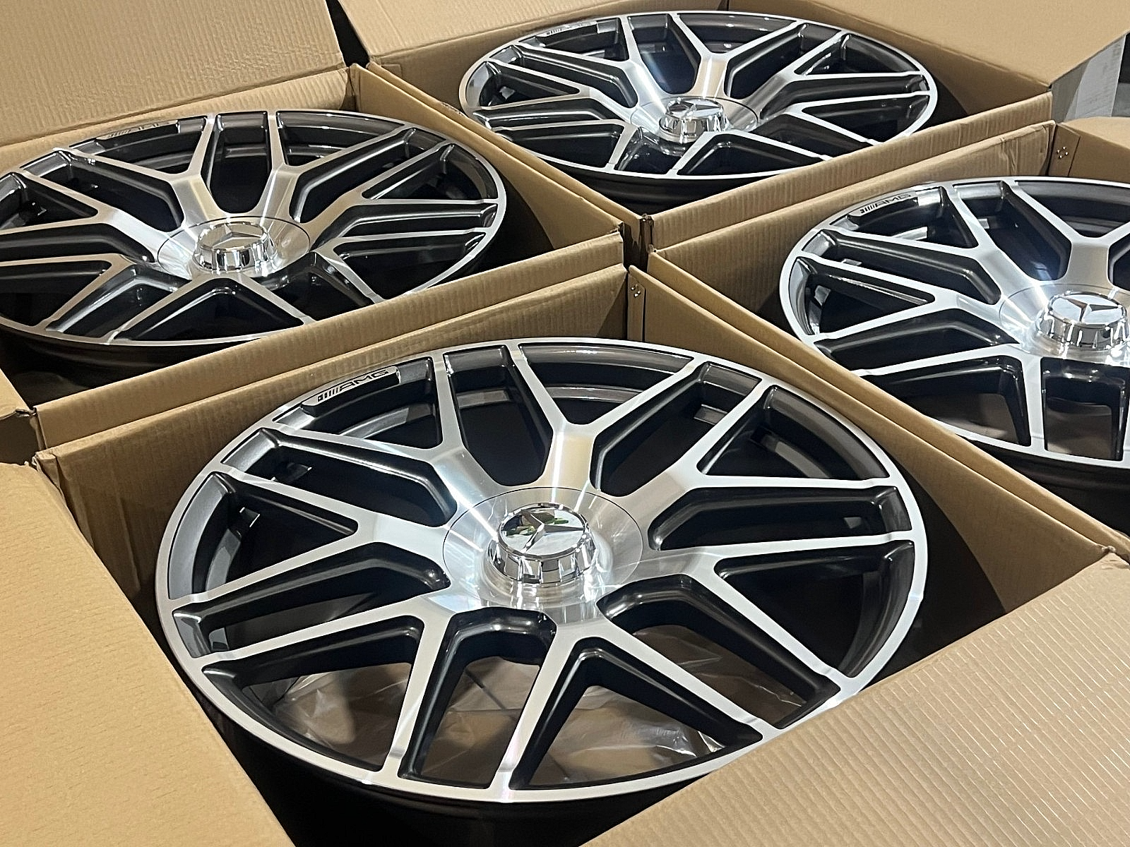 22 AMG WHEELS RIMS OEM MERCEDES BENZ GLE350 GLE53 GLS450 GLS550 GLE63 ...