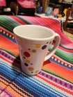 Fiesta HLCCA Exclusive Dancing Dots Bistro Latte Mug. NWT’S.
