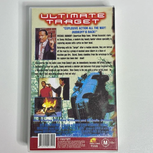 Ultimate Target VHS nuevo y sellado cinta franqueo con orugas - Imagen 2 de 5