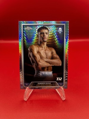 Xander Zayas Rookie Prism Refractor 2024 Topps Chrome Boxen