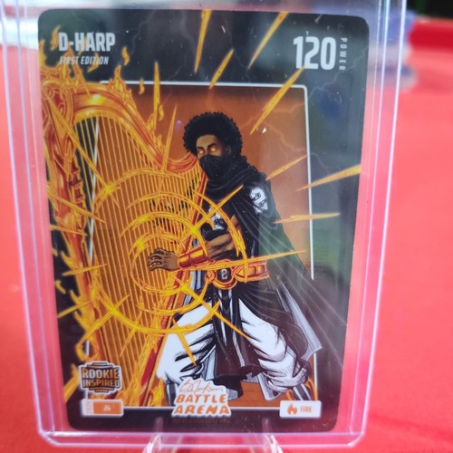 Dylan Harper D-Harp Bo Jackson Battle Arena Fire #24 (RC) San Antonio Spurs